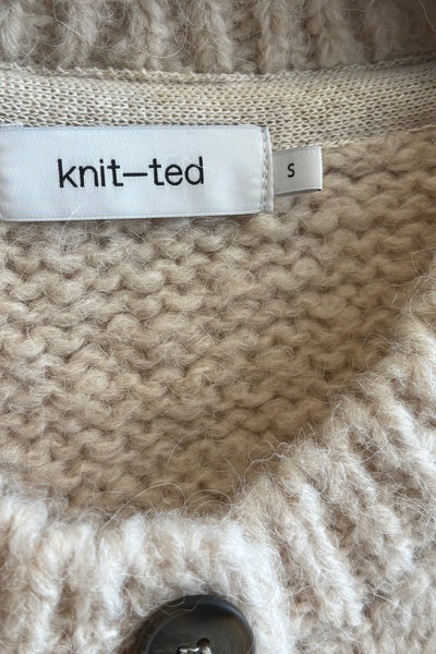 Cardigan épais Ecru