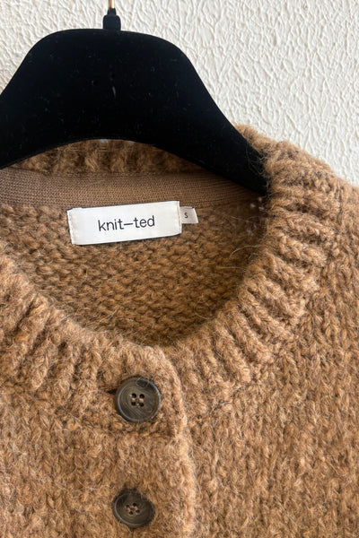 Cardigan épais Caramel