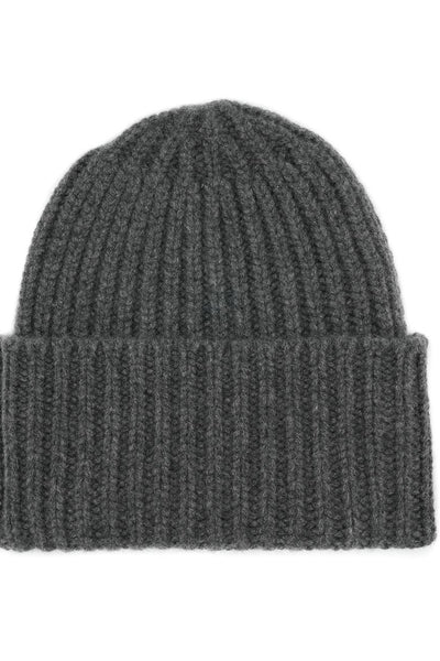 Bonnet Cachemire Gris Chiné