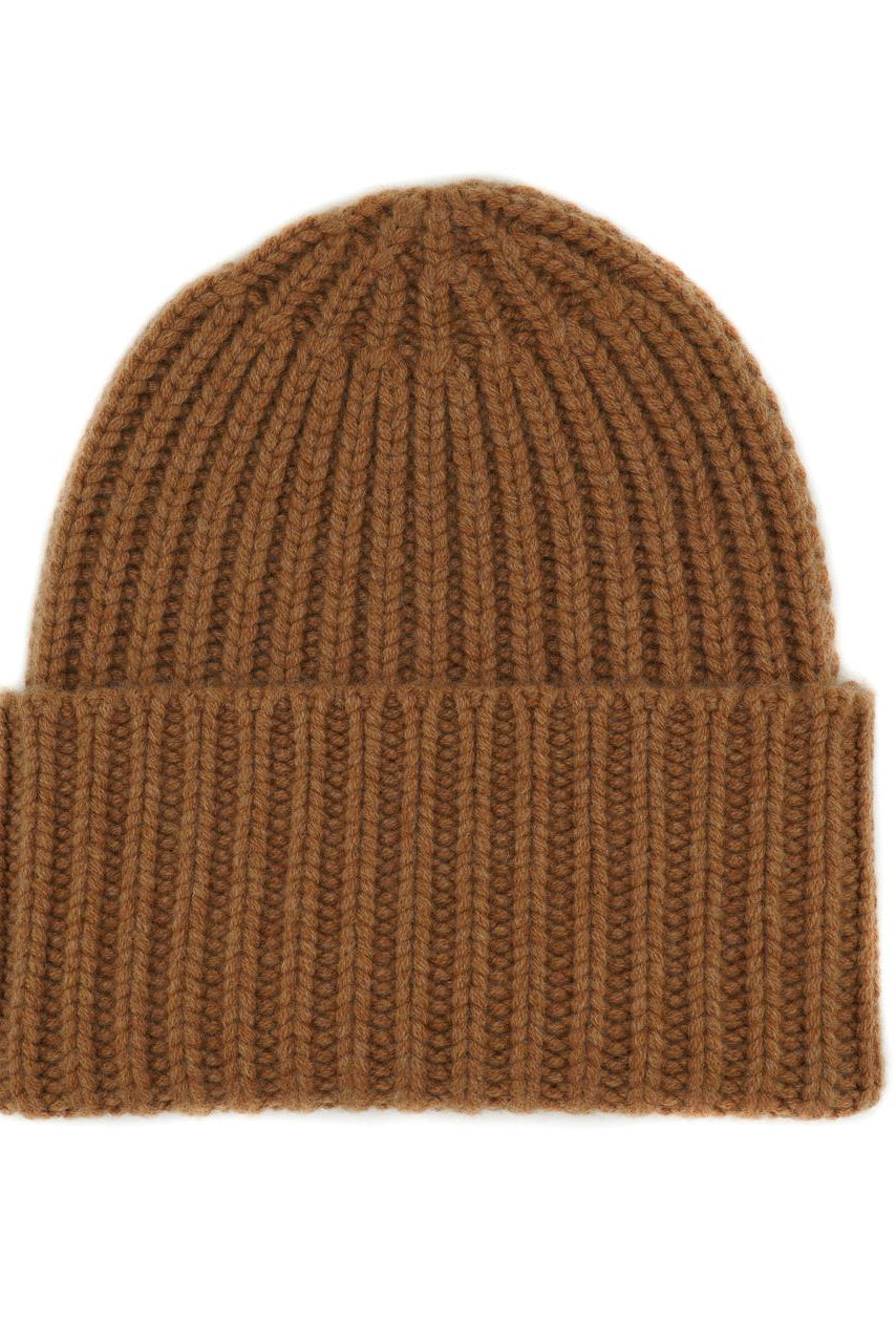 Bonnet cachemire Camel