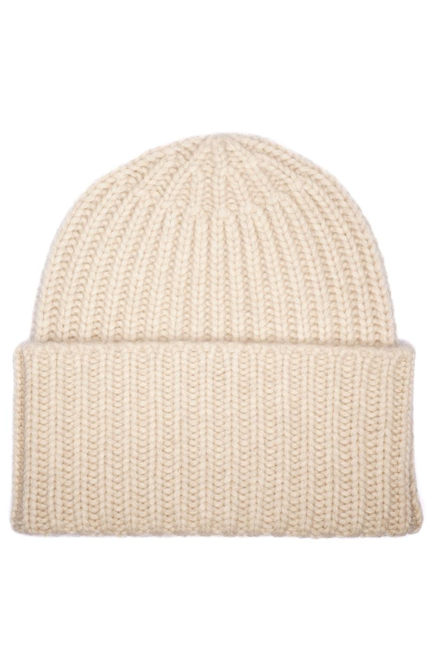 Bonnet cachemire Écru
