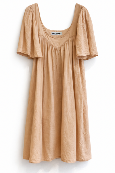 Robe en voile Ambre