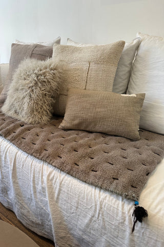 Sofa cover Chanvre Taupe
